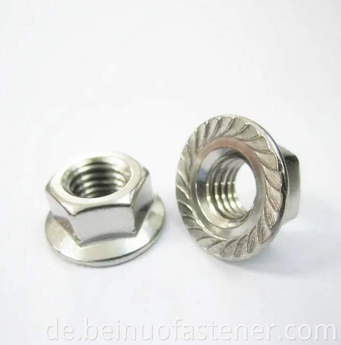 serrated flange nut